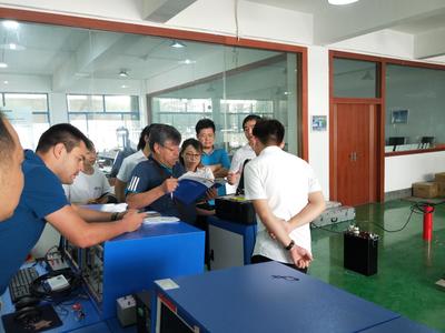 國外客戶到訪合眾電氣，深化技術交流與業務合作