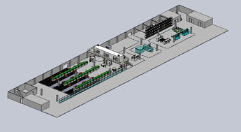 CAD技術學習交流 SolidWorks繪制1:1廠房布局圖實戰解析